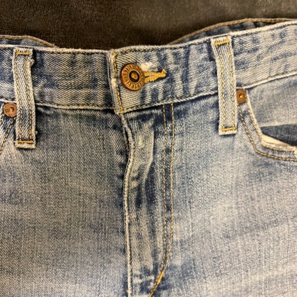 Joe's Women's Straight Leg Raw Hem Light Denim Cropped & Distressed Jeans, W27 - Picture 4 of 10